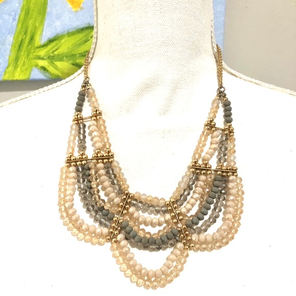 Amrita Singh Lafayette Glass Bead Necklace - Picture 2 of 3